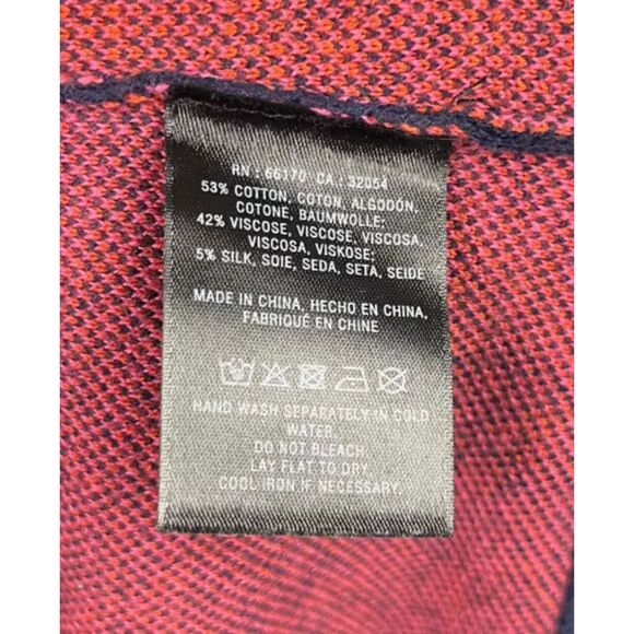 ANTHROPOLOGIE Field & Flower Megara Floral Tunic Dress Sweater Blue Pink M - Picture 4 of 5